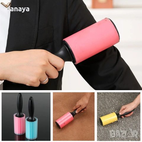 2012 Миеща се ролка за обиране на косми и мъхове ролка за почистване на дрехи