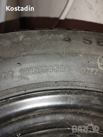 всесезонна гума с джанта, снимка 4 - Гуми и джанти - 52369375
