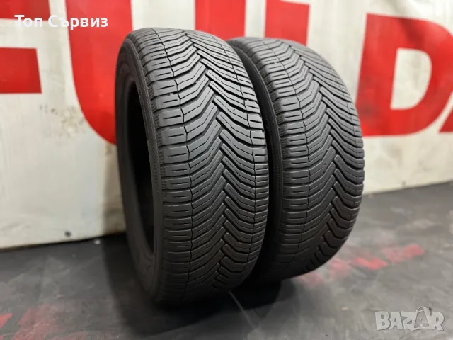 205 55 16, Всесезонни гуми, Michelin CrossClimate, 2 броя, снимка 1 - Гуми и джанти - 47346652