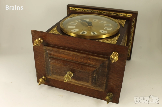 1980's WEIMAR Quartz GDR Немски Настолен Часовник, снимка 13 - Антикварни и старинни предмети - 52990409