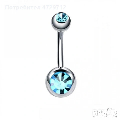 Обици пиърсинг пробиване на пъп, снимка 6 - Друго оборудване - 53434452