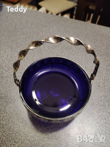 Винтидж захарница, купа за захар/бонбони, снимка 6 - Антикварни и старинни предмети - 52296701