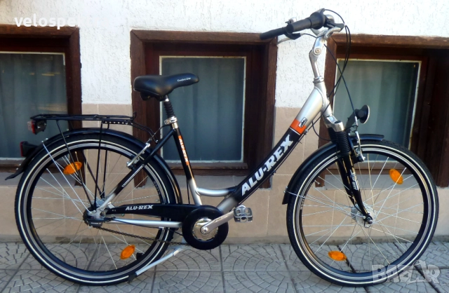 ПРОФАЙТ Алу рекс ! 26 цола капли ! Алуминиев- елегантен !  Германия !, снимка 7 - Велосипеди - 52219186