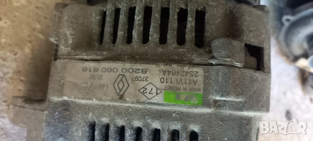 Алтернатор за Renault Clio II, снимка 3 - Части - 43542993