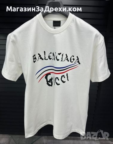Мъжки Тениски Balenciaga, снимка 13 - Тениски - 45227621