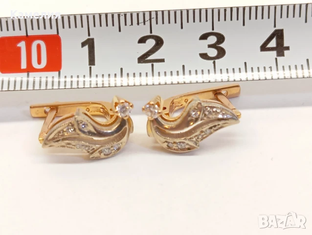 Руско злато , снимка 3 - Обеци - 50877984