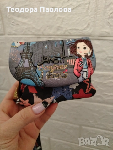 Дамско портмоне Janet Paris, снимка 2 - Портфейли, портмонета - 53393220