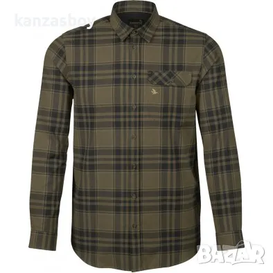 Seeland Highseat shirt in Hunter green - мъжка ловна риза КАТО НОВА 3ХЛ, снимка 2 - Ризи - 47559087