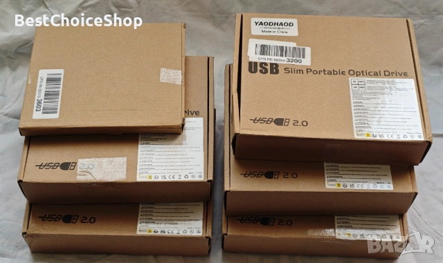 Външен CD/DVD диск CD RW четец DVD плейър за лаптоп PC Mac – USB, снимка 11 - Други - 53109363