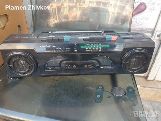 леко компактно старо двукасетъчно Кавазаки , снимка 16 - Други ценни предмети - 53732824