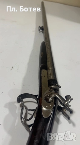 Уникална двуцевна пушка, снимка 8 - Антикварни и старинни предмети - 54059153