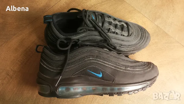 Nike Air Max 97 CN9580 001 Black Imperial Blue Размер EUR 38,5 / UK 5,5 маратонки 248-14-S, снимка 1 - Детски маратонки - 46878181