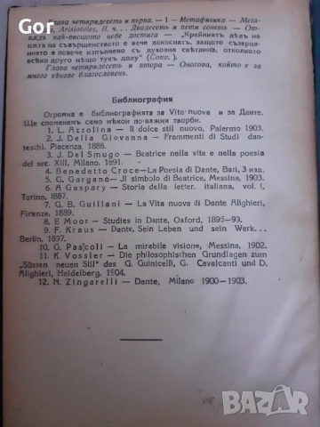 Новъ животъ“ (La Vita Nuova) от Данте Алигиери, издание 1899 г., снимка 4 - Нумизматика и бонистика - 52512307