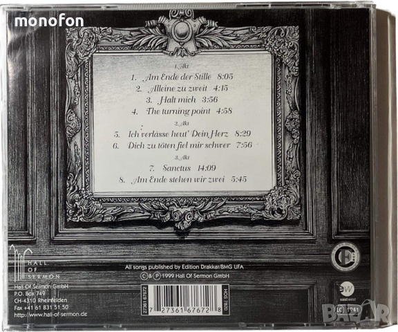 Lacrimosa - Elodia, снимка 2 - CD дискове - 44977685