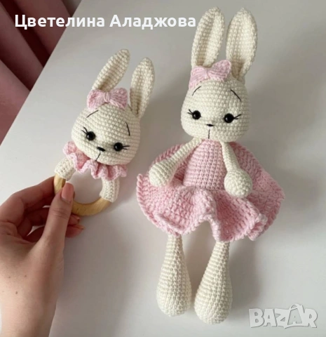 Плетени играчки на една кука , снимка 9 - Плюшени играчки - 53323267