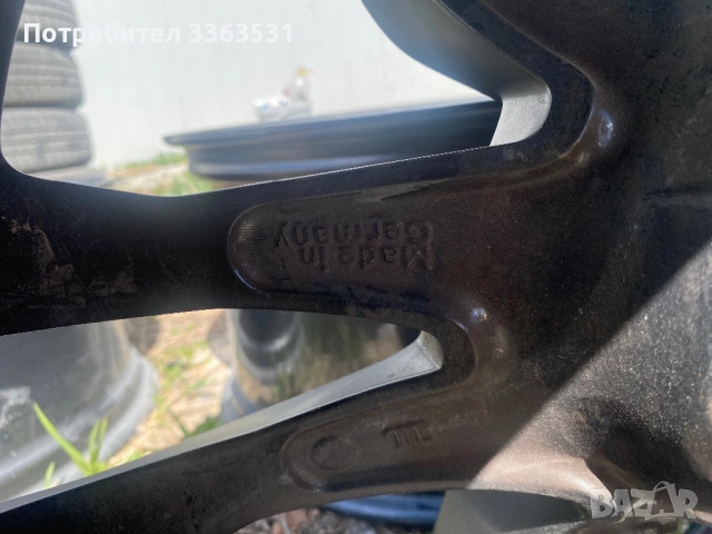 Пригинални джанти 19 ки за мерцедес GT AMG, снимка 13 - Гуми и джанти - 54132812