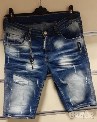 мъжки къси дънкови панталонки icon, снимка 3 - Къси панталони - 51095149