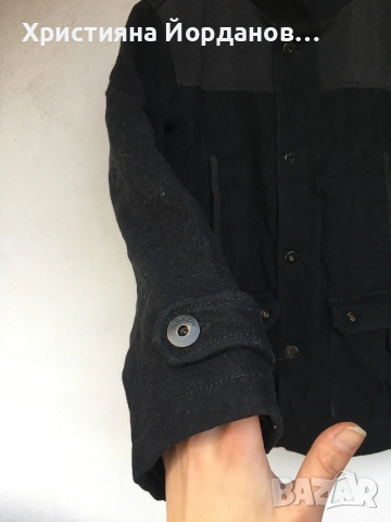 Мъжко зимно яке 60% вълна, М, снимка 9 - Якета - 52998984