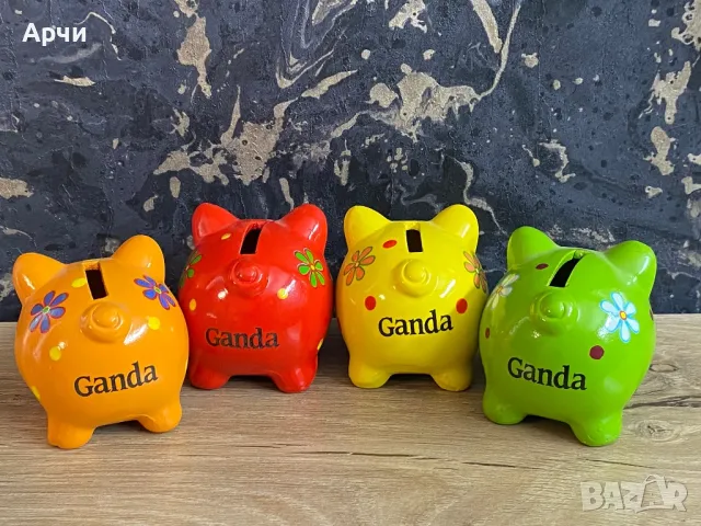 Малки керамички касички, снимка 3 - Антикварни и старинни предмети - 49702482