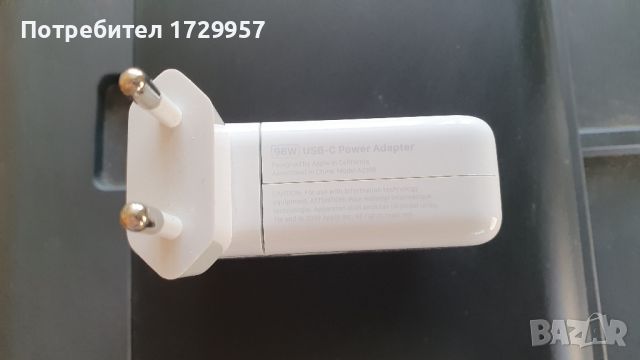 Зарядно Apple 96W USB-C Power Adapter A2166 (MacBook Pro 16 Touch Bar), снимка 3 - Кабели и адаптери - 45745187