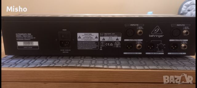 Behringer ULTRAGRAPH PRO FBQ3102HD, снимка 5 - Ресийвъри, усилватели, смесителни пултове - 45406986