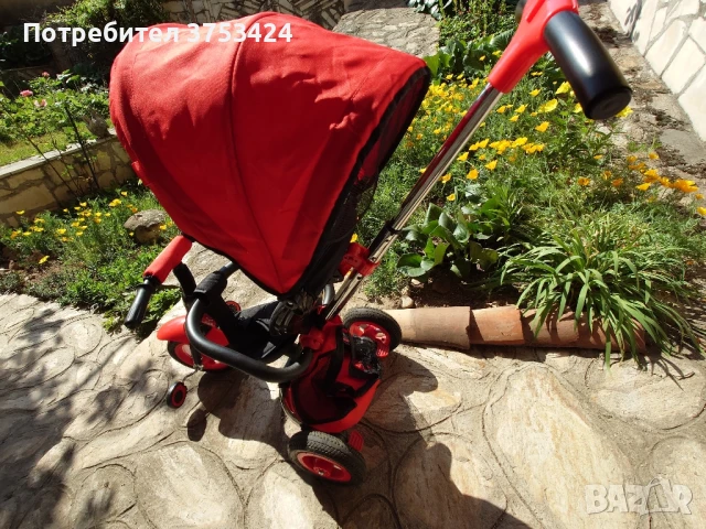 Детско колело триколка с дръжка, снимка 7 - Детски велосипеди, триколки и коли - 50590927