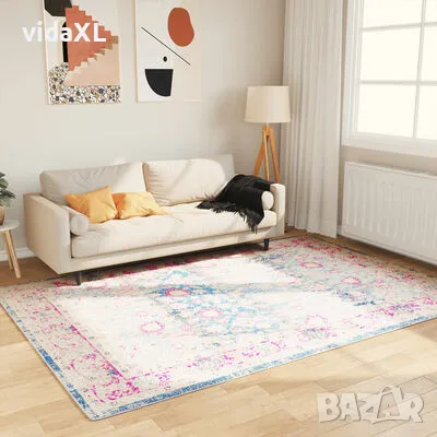 vidaXL Перящ се килим многоцветен 160x230 см противоплъзгащ（SKU:136600）, снимка 2 - Килими - 49573783