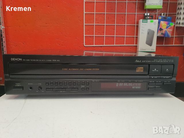 CHANGER DENON DCM-440, снимка 1 - Ресийвъри, усилватели, смесителни пултове - 46307881