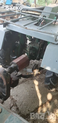Триколка Беларус с инвентар плуг, фреза, браздир и ремарке , снимка 10 - Селскостопанска техника - 51186021