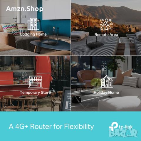 TP-Link Archer MR600 безжичен 4G рутер Гигабитов етернет Двубандов (2,4 GHz / 5 GHz) 4G Черен, снимка 11 - Рутери - 46750017