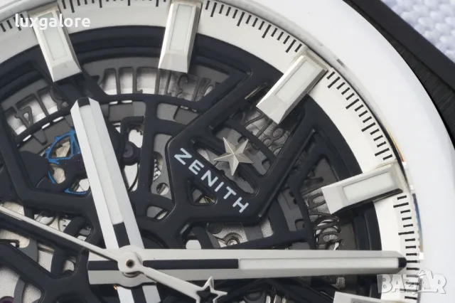 Мъжки часовник ZENITH Defy Classic Skeleton с автоматичен швейцарски механизъм, снимка 4 - Мъжки - 46941825