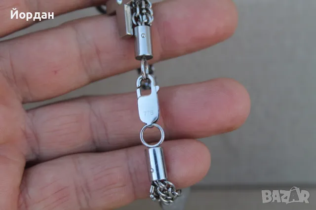 Стоманена гривна ''Dolche & Gabbana'', снимка 2 - Гривни - 50099361