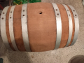 Дъбова бъчва 100 литра със стойка и канелка., снимка 2