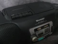 SHARP QT-CD 111 BOOMBOX Радиокасетофон CD от 80те Отличен, снимка 3