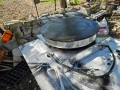 Котлон за Планински на Ток 3kw. монофазен ф40см. стоманена плоча гладка , снимка 4