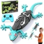 Нова играчка Дистанционно гущер робот 360° въртене, катери по стени, USB, снимка 1