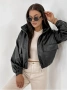 Дамско преходно яке от еко кожа VIANNE, 2цвята , снимка 16