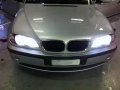 Комплект H8 40W LED Angel Eyes крушки за BMW - CANBUS, бяла светлина, снимка 4