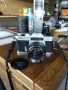 Фотоапарат Chinon CS и ръчнофокусен обектив Chinon 55mm f/1.7 М42, снимка 1 - Фотоапарати - 45634222