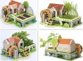 3D макет голям размер с растяща жива градина / My Zilipoo - Rainbow House 3Д макети, снимка 3