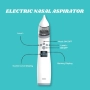 Електрически назален аспиратор X10, корпус от ABS, 2 меки силиконови накрайника, 3 регулируеми нива , снимка 5