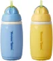 Нова Tommee Tippee 2 броя неразливаща се чаша със сламка, 266 мл, 12+ м, снимка 1