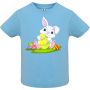 Нова бебешка великденска тениска в син цвят, снимка 1 - Бебешки блузки - 45401879