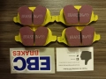 Задни спортни накладки EBC Yellow stuff за Алфа Ромео 156, 147 и ГТ. DP41430R. , снимка 6