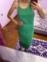 Зелена рокля Размер М, снимка 1 - Рокли - 45929163