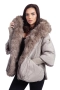 Зимно дамско яке с качулка 4070, яка от изкуствен косъм, снимка 16