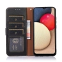 KHAZNEH Кожен Калъф за Xiaomi Redmi A7 Pro 4G / Poco C85x 5G - Личи текстура, RFID защита, С ремък, , снимка 6
