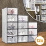 12 x  кутии за съхранение SHOEZY – повече ред, повече място, нулев хаос, снимка 4