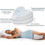 Ортопедична мемори възглавница за крака и спокоен сън – Leg foam pillow, снимка 1 - Възглавници - 45304429
