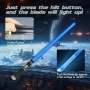Нов LED светлинен меч детска играчка USB със звук и светлина идеален подарък дете, снимка 6